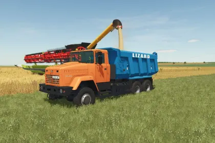 Leistungsstarker Lizard 65032 Lkw für Erntetransport in Farming Simulator 25 — 2