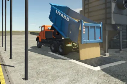 Leistungsstarker Lizard 65032 Lkw für Erntetransport in Farming Simulator 25 — 3