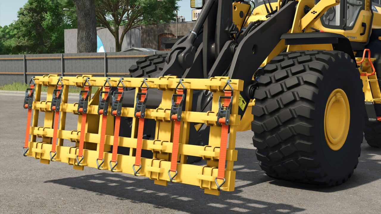 Efektywny Lift-Wood — Chwytak do Kłód na Ładowarkę Czołową w FS25 - Zrzuty ekranu