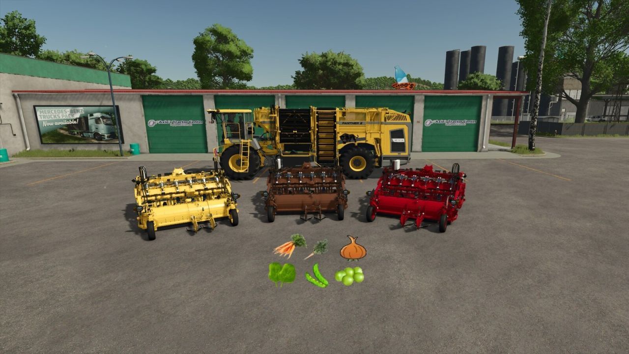 Efektywny Kombajn Ropa Panther 2 Pack – Zbieranie Korzeniaków i Warzyw w FS25 - Zrzuty ekranu