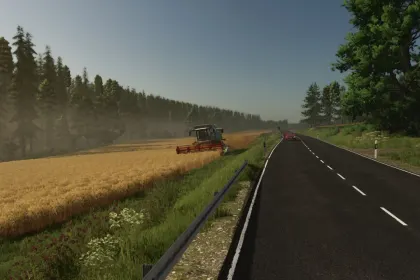 Atmosphärische Karte Somewhere In Thuringia IV Crossplay — Realistische Felder, Wälder und Gärten in FS25 — 4