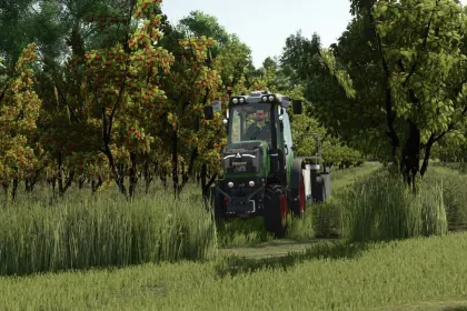 Atmosphärische Karte Somewhere In Thuringia IV Crossplay — Realistische Felder, Wälder und Gärten in FS25 — 6