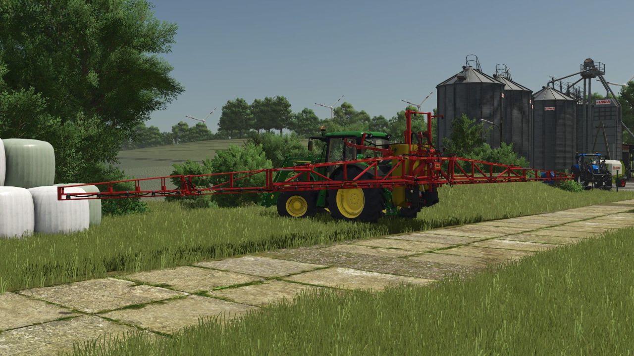 Efektywny Rozrzutnik RAU Spridoport 21 m do Szybkiej Pracy w Farming Simulator 25