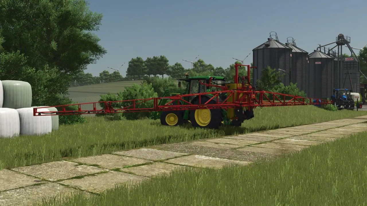 Efektywny Rozrzutnik RAU Spridoport 21 m do Szybkiej Pracy w Farming Simulator 25
