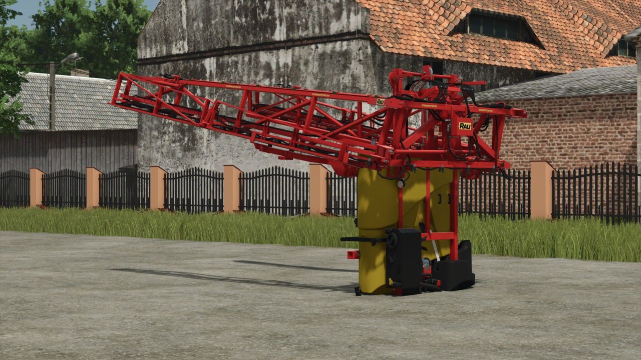 Efektywny Rozrzutnik RAU Spridoport 21 m do Szybkiej Pracy w Farming Simulator 25