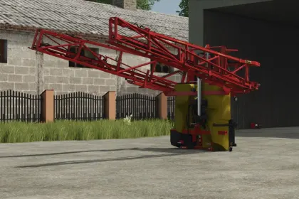Efektywny Rozrzutnik RAU Spridoport 21 m do Szybkiej Pracy w Farming Simulator 25 — 3