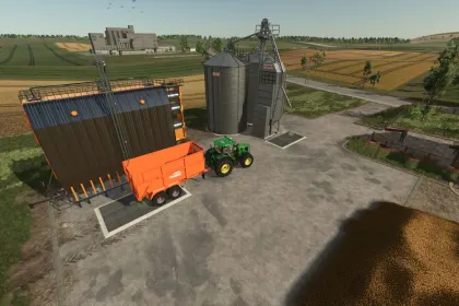 Effizienter Grain Dryer + Onion Dryer — Grain- und Zwiebel-Trockner für Farming Simulator 25 — 2