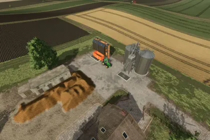 Effizienter Grain Dryer + Onion Dryer — Grain- und Zwiebel-Trockner für Farming Simulator 25 — 5