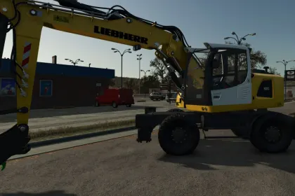 Mod Liebherr A920 Litronic do Farming Simulator 25
