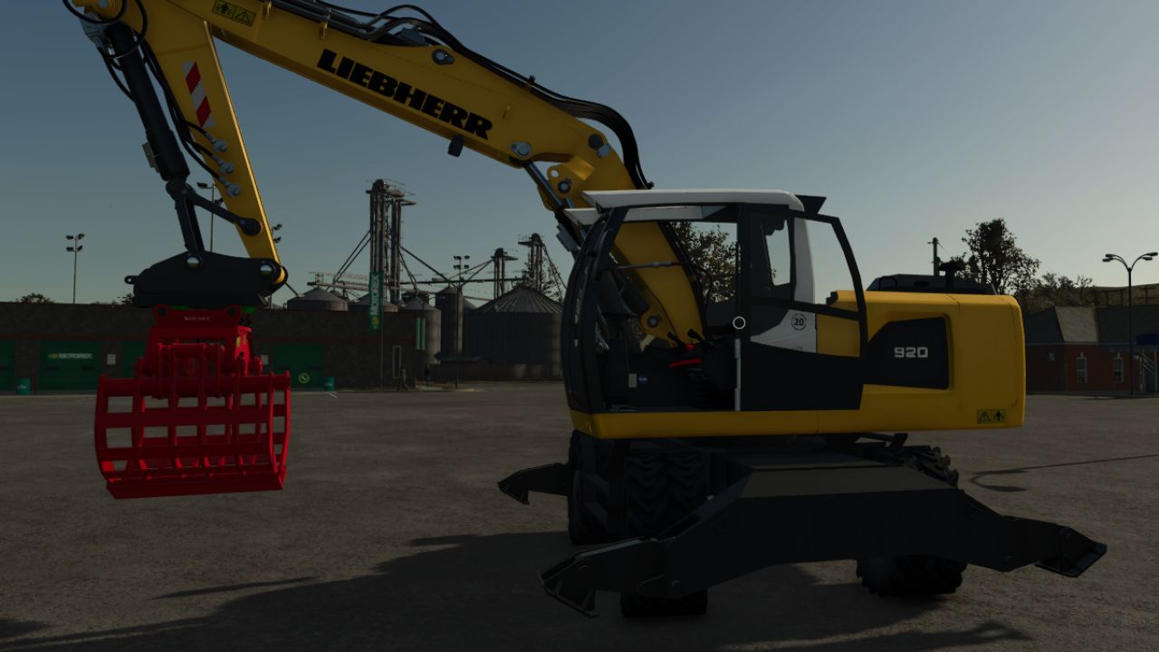 Mod Liebherr A920 Litronic do Farming Simulator 25 - Zrzuty ekranu