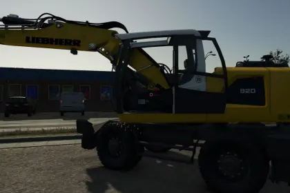 Mod Liebherr A920 Litronic do Farming Simulator 25