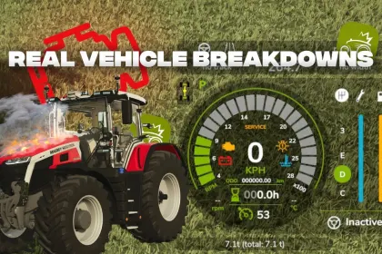 Realistische Fahrzeugausfälle (RVB) für Farming Simulator 25 — Neuer Beta Mod