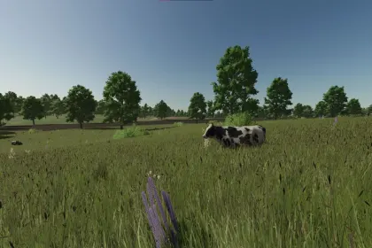 Atmosphärische Karte Ruhwinkel für Farming Simulator 25 — 97 Felder, 3 Höfen und Produktionen — 3