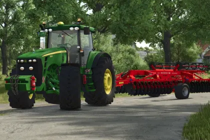 Потужний Трактор John Deere 8030 Series для Farming Simulator 25 — 240–460 к.с. і 50 км/год — 1