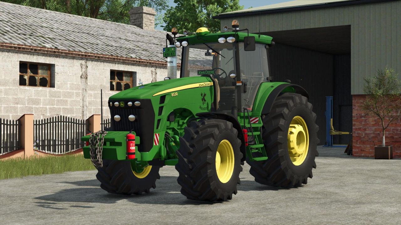 Потужний Трактор John Deere 8030 Series для Farming Simulator 25 — 240–460 к.с. і 50 км/год