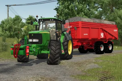 Effektives John Deere Gewicht 500–1100 kg für stabile Arbeit in FS25 — 4