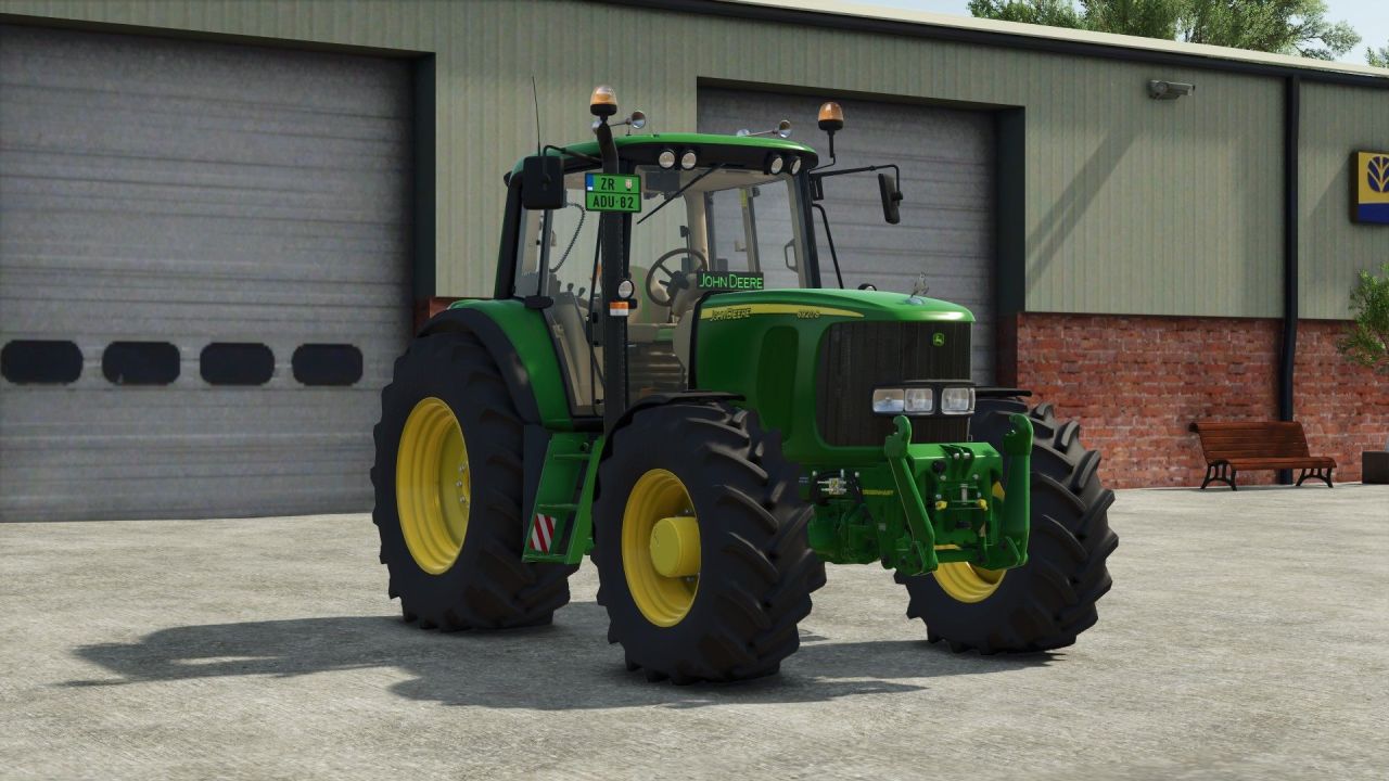Legendarny Traktor John Deere 6020 Series — Moc 135–175 KM dla Farming Simulator 25