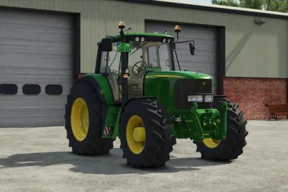 Legendarny Traktor John Deere 6020 Series — Moc 135–175 KM dla Farming Simulator 25 — 4