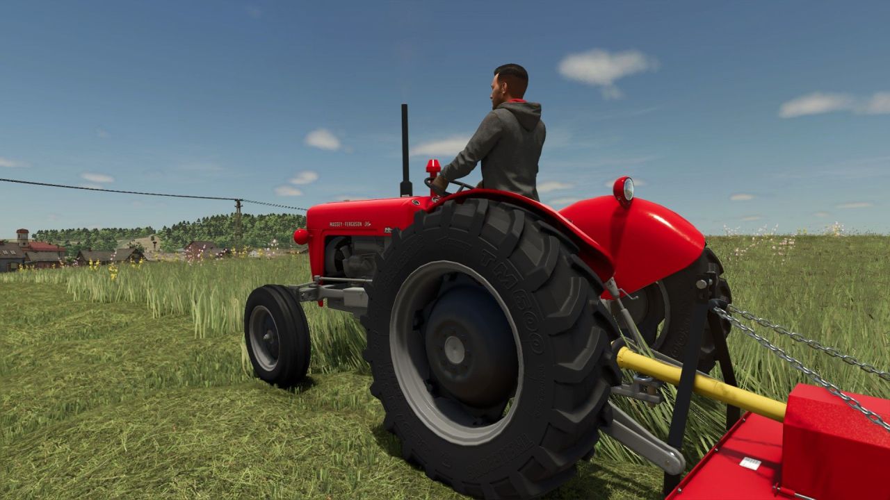 Legendärer Traktor Massey Ferguson 35 von Clarkson’s Farm für Farming Simulator 25