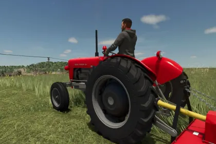 Legendärer Traktor Massey Ferguson 35 von Clarkson’s Farm für Farming Simulator 25 — 2