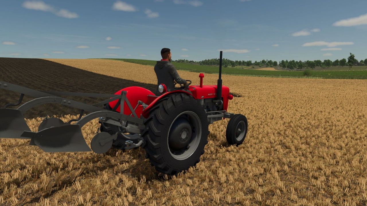 Legendärer Traktor Massey Ferguson 35 von Clarkson’s Farm für Farming Simulator 25