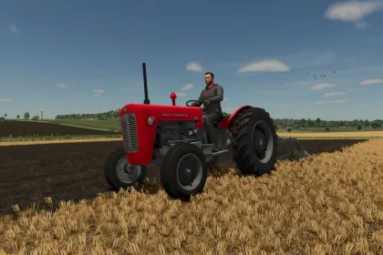Legendärer Traktor Massey Ferguson 35 von Clarkson’s Farm für Farming Simulator 25 — 5