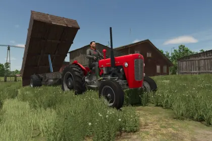 Legendärer Traktor Massey Ferguson 35 von Clarkson’s Farm für Farming Simulator 25 — 6