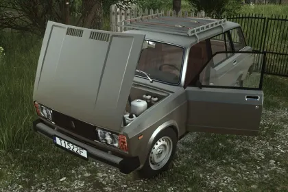 Legendärer Universalkraftwagen Lada 2104 für Farming Simulator 25 — Wirtschaftlicher Transport auf dem Bauernhof — 1