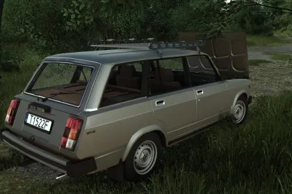 Legendärer Universalkraftwagen Lada 2104 für Farming Simulator 25 — Wirtschaftlicher Transport auf dem Bauernhof — 2