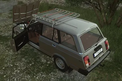 Legendärer Universalkraftwagen Lada 2104 für Farming Simulator 25 — Wirtschaftlicher Transport auf dem Bauernhof — 3