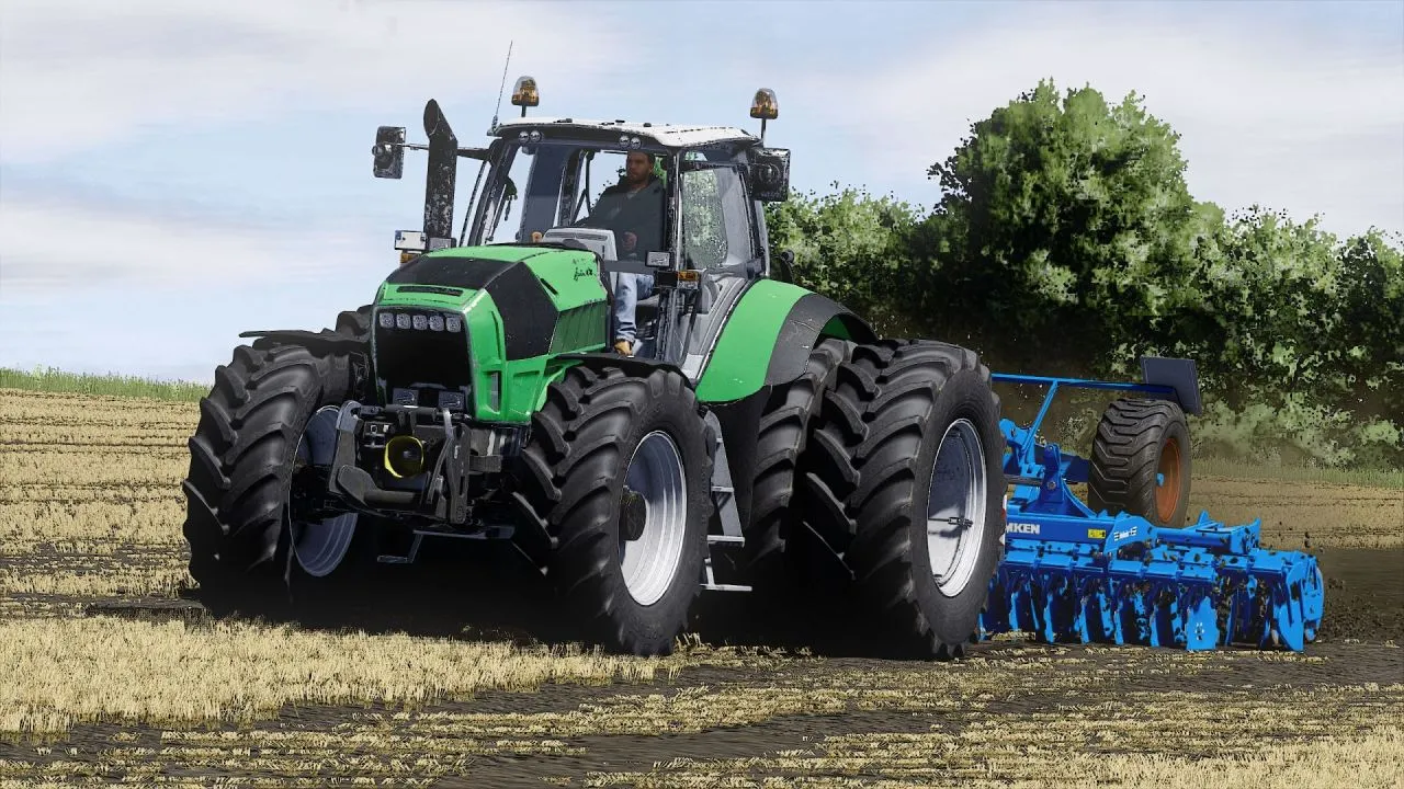 Legendarny Traktor Deutz Fahr X710-720-730 — Realistyczny Dźwięk, GPS i 308 KM dla FS25