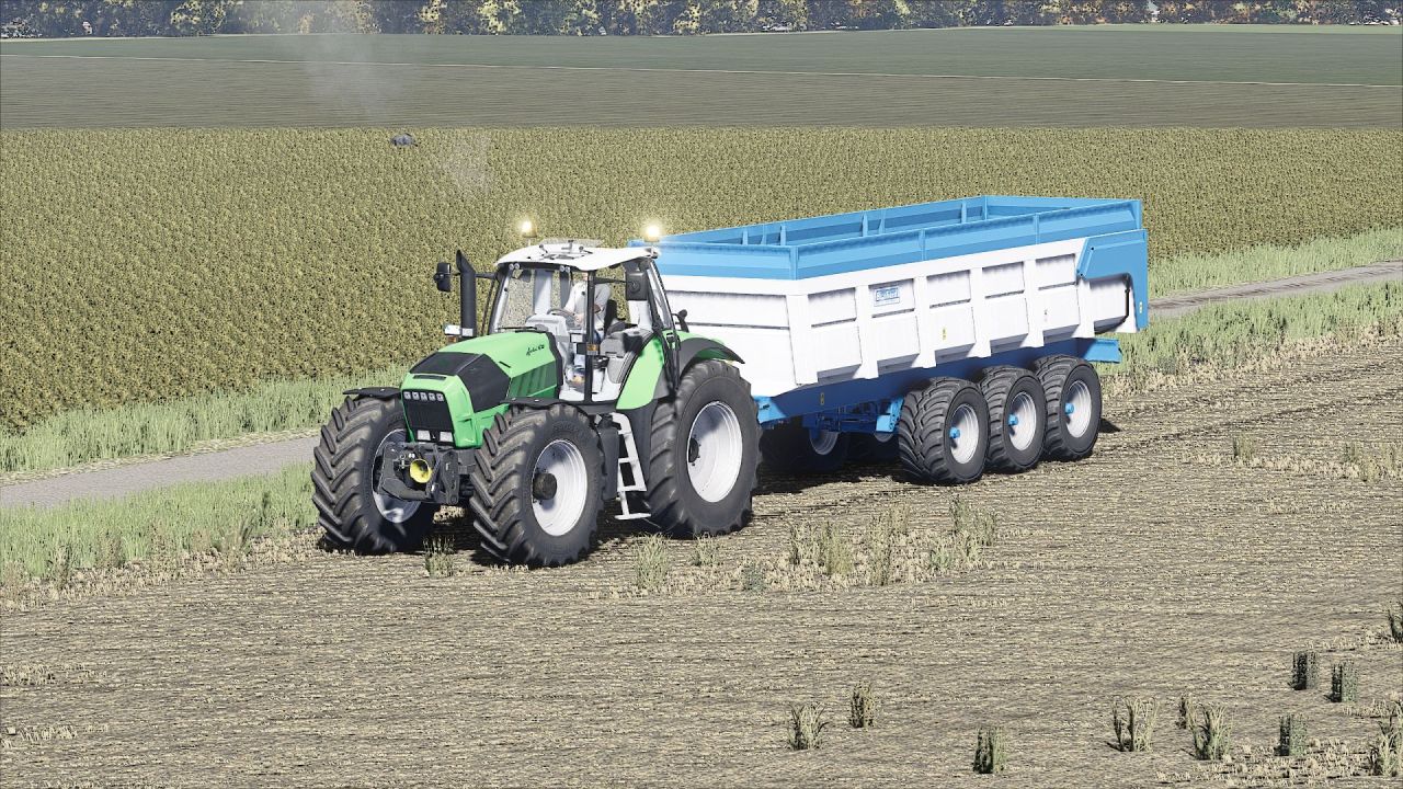 Legendarny Traktor Deutz Fahr X710-720-730 — Realistyczny Dźwięk, GPS i 308 KM dla FS25