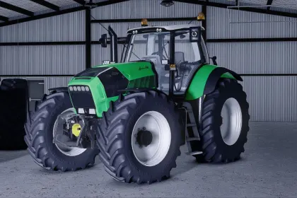 Legendarny Traktor Deutz Fahr X710-720-730 — Realistyczny Dźwięk, GPS i 308 KM dla FS25 — 4
