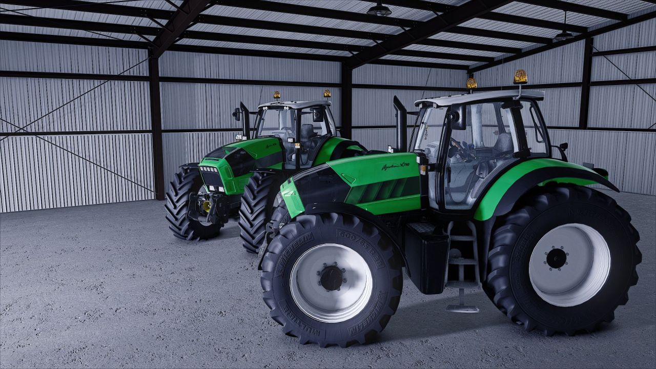 Legendarny Traktor Deutz Fahr X710-720-730 — Realistyczny Dźwięk, GPS i 308 KM dla FS25