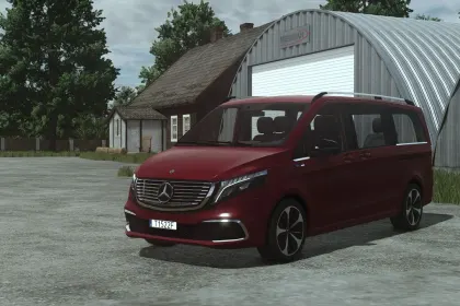 Новий Електровен Mercedes-Benz EQV 2020 — Стильний Транспорт для FS25 — 1