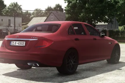 Легендарний Mercedes-Benz E63S AMG 2018 — 603 к.с. та 250 км/год для Farming Simulator 25 — 4