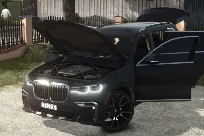 Premium SUV BMW X7 M50i - Schnell und Stilvoll für Farming Simulator 25 — 1