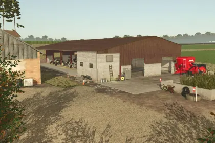 Atmosphärische Französische Karte Un Coin de Loire Atlantique — Realistische Landschaften für Farming Simulator 25 — 2