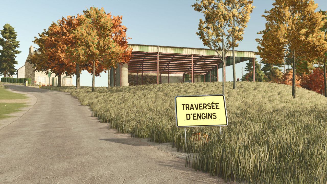 Atmosphärische Französische Karte Un Coin de Loire Atlantique — Realistische Landschaften für Farming Simulator 25