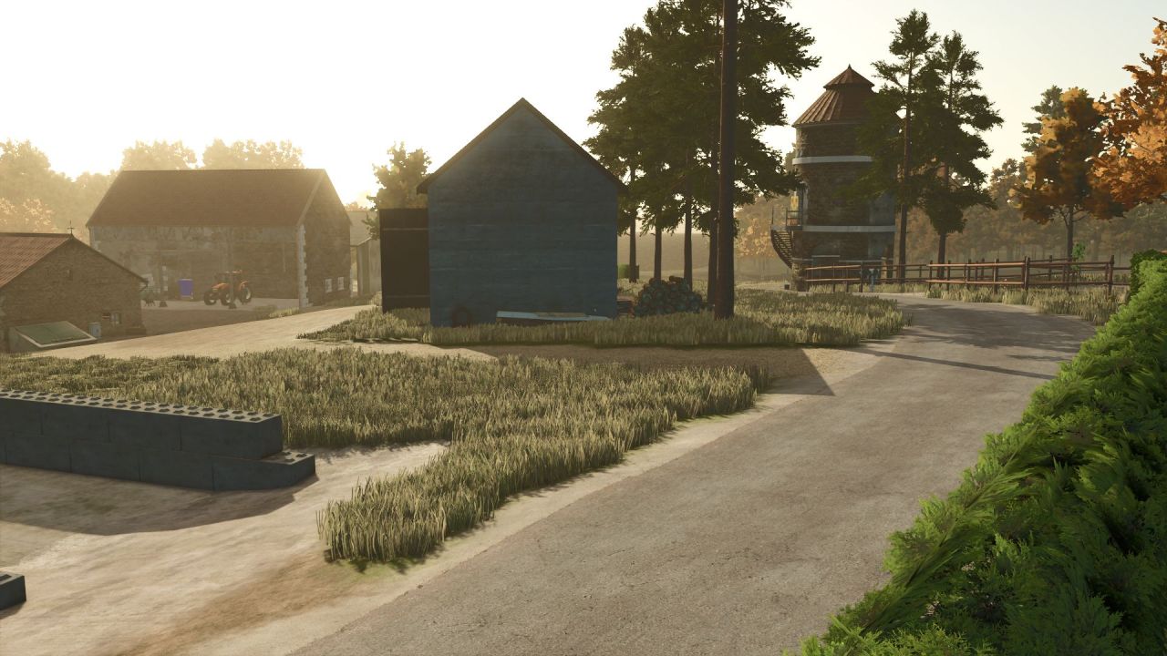 Atmosphärische Französische Karte Un Coin de Loire Atlantique — Realistische Landschaften für Farming Simulator 25