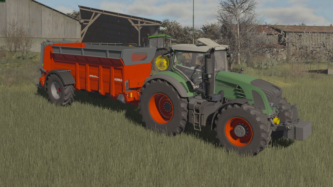 Leistungsstarker Traktor Fendt 900 Vario Com 3 für Farming Simulator 25 — 365 PS und Volle Kontrolle