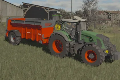Leistungsstarker Traktor Fendt 900 Vario Com 3 für Farming Simulator 25 — 365 PS und Volle Kontrolle — 3