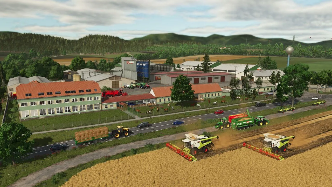 Легендарна Карта Carpathian Countryside для Farming Simulator 25 — 3 Ферми, 70+ Полів і Реалістичні Виробництва