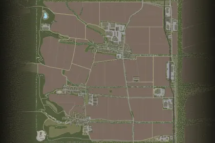 Легендарна Карта Carpathian Countryside для Farming Simulator 25 — 3 Ферми, 70+ Полів і Реалістичні Виробництва — 2