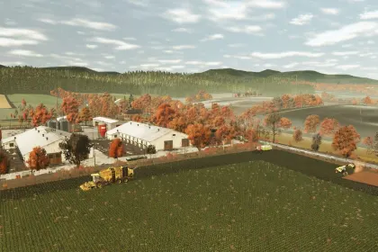 Легендарна Карта Carpathian Countryside для Farming Simulator 25 — 3 Ферми, 70+ Полів і Реалістичні Виробництва — 5