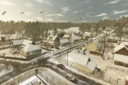 Легендарна Карта Carpathian Countryside для Farming Simulator 25 — 3 Ферми, 70+ Полів і Реалістичні Виробництва — 6