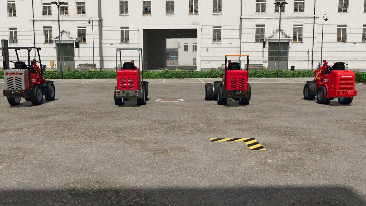 Ефективний Міні-Навантажувач Weidemann 1140 (також Schäffer 2034/2630) для Щоденних Робіт у FS25