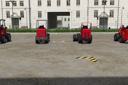 Ефективний Міні-Навантажувач Weidemann 1140 (також Schäffer 2034/2630) для Щоденних Робіт у FS25 — 5