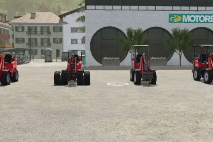 Ефективний Міні-Навантажувач Weidemann 1140 (також Schäffer 2034/2630) для Щоденних Робіт у FS25 — 6