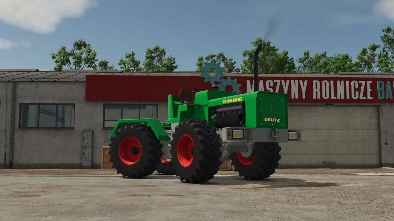 Легендарний Рідкісний Трактор Deutz-Fahr D16006 (1969) для Farming Simulator 25